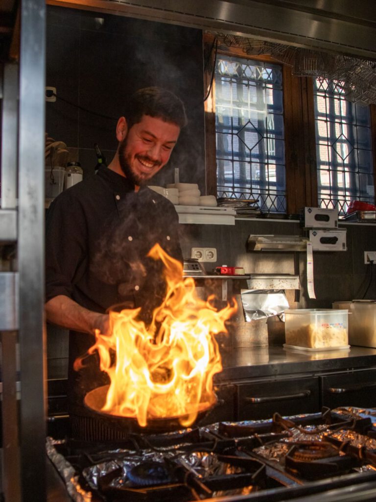 Instagram post from restaurant.de.waagh. This post is in position 3.